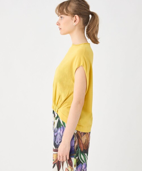 「BALLSEY」 ノースリーブニット S ブラック レディース_画像4