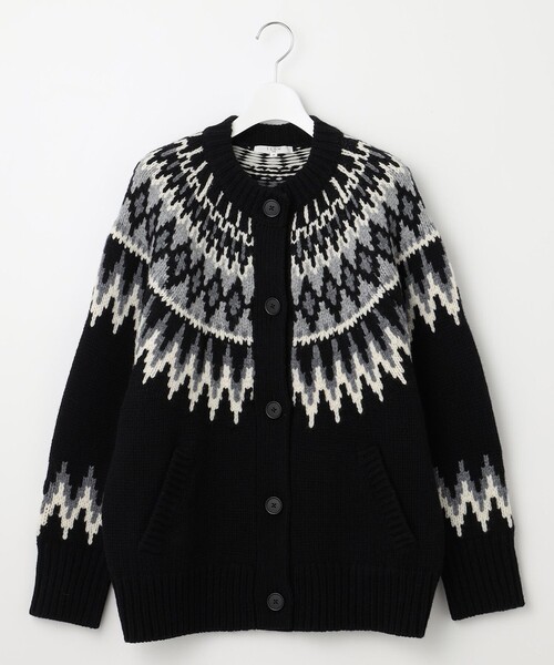 「23区」 ニットカーディガン 38 ブラック レディース_画像5