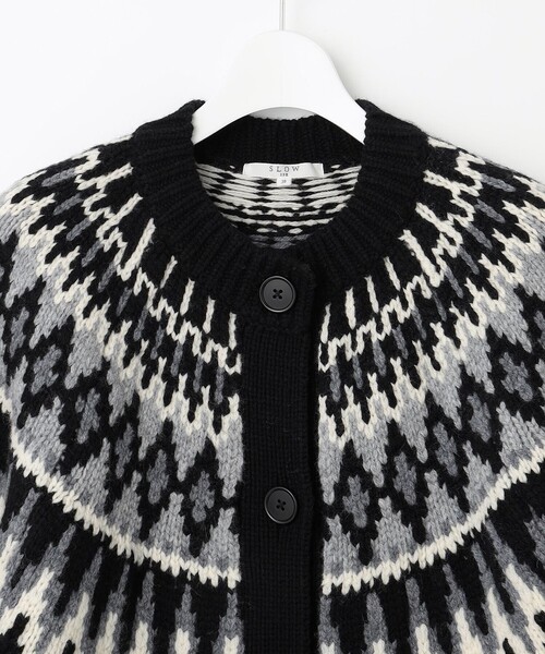 「23区」 ニットカーディガン 38 ブラック レディース_画像7