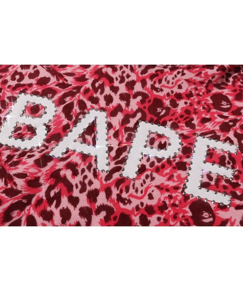 A BATHING APE（アベイシングエイプ） パーカー WILD LEOPARD PATTERN