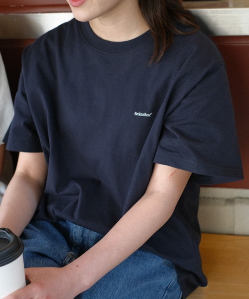 「BROKEN BASE」 半袖Tシャツ MEDIUM オフホワイト メンズ_画像7
