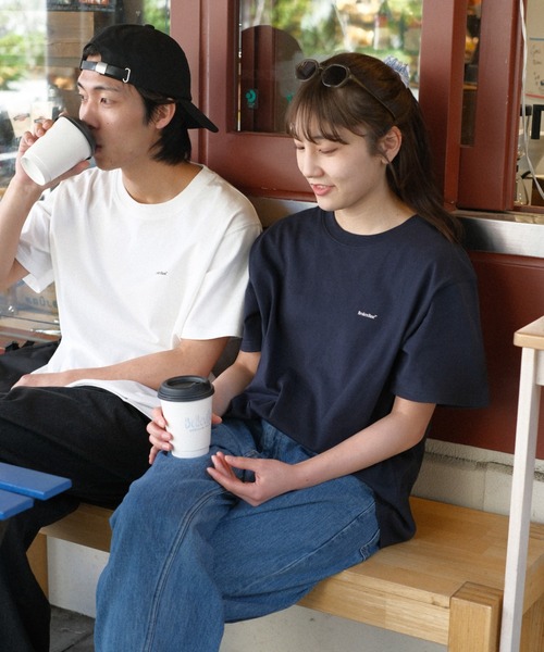 「BROKEN BASE」 半袖Tシャツ MEDIUM オフホワイト メンズ_画像9