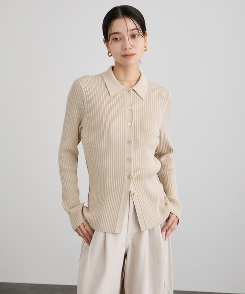SALON adam et rope'（サロン アダム エ ロペ） カーディガン コットン