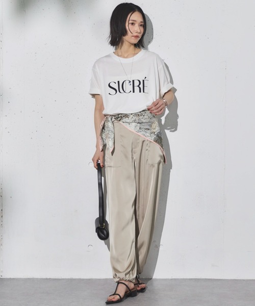 「DOUX ARCHIVES」 パンツ FREE オフホワイト レディース_画像5