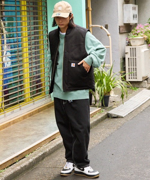 Carhartt（カーハート） ベスト M ブラウン メンズ : ZOZOTOWN Yahoo