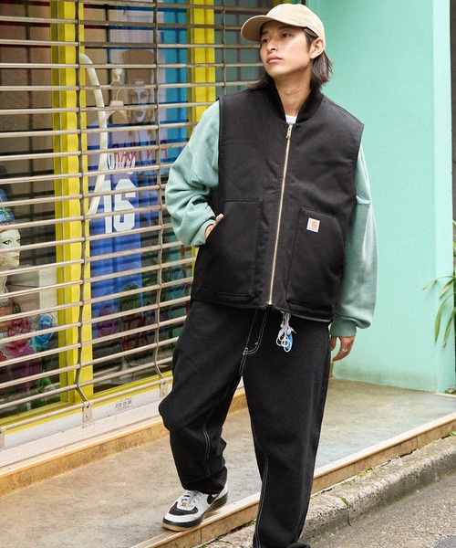 Carhartt（カーハート） ベスト M ブラウン メンズ : ZOZOTOWN Yahoo
