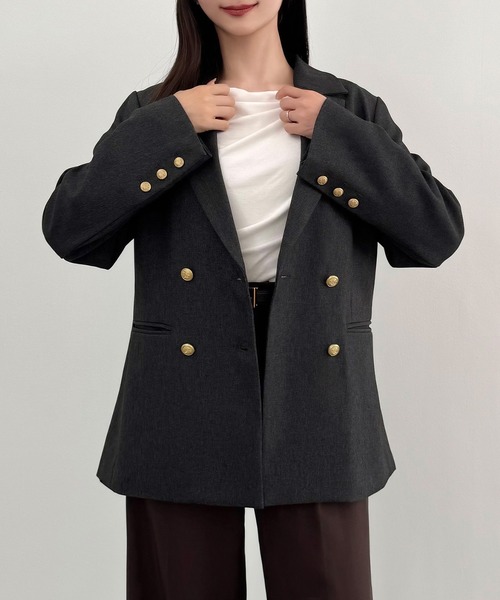 「CENEA」 ジャケット SMALL グレイッシュベージュ レディース_画像2