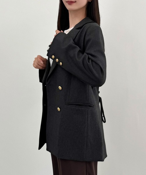 「CENEA」 ジャケット SMALL グレイッシュベージュ レディース_画像5