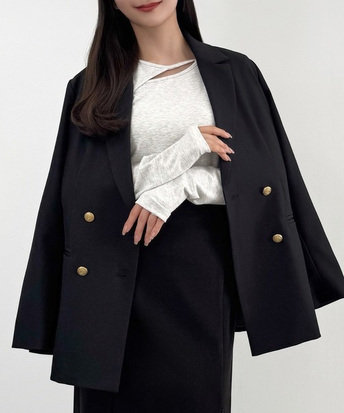 「CENEA」 ジャケット SMALL グレイッシュベージュ レディース_画像8