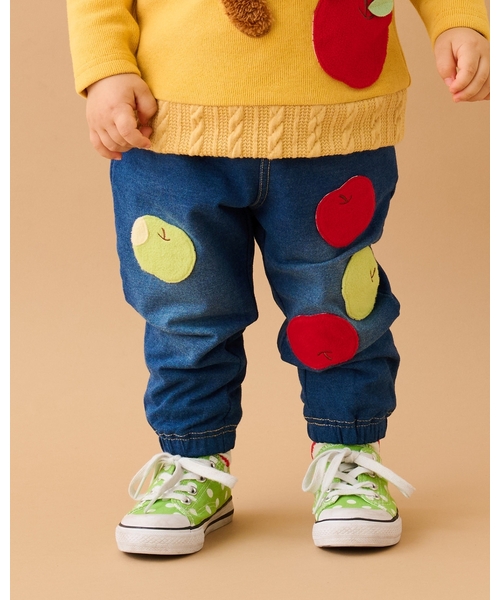 babycheer（ベイビーチアー） パンツ りんごパンツ キッズ 子供服