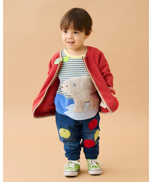 babycheer（ベイビーチアー） パンツ りんごパンツ キッズ 子供服