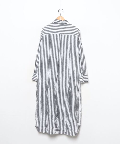 「Plage」 シャツワンピース 36 ブラック レディースの画像