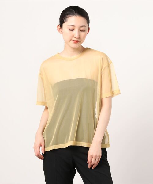 「Ray BEAMS」 半袖ブラウス ONE SIZE ブラック レディース_画像3