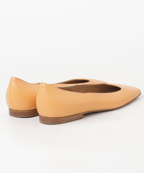 「PELLICO」 フラットパンプス 35 オレンジ レディース_画像2