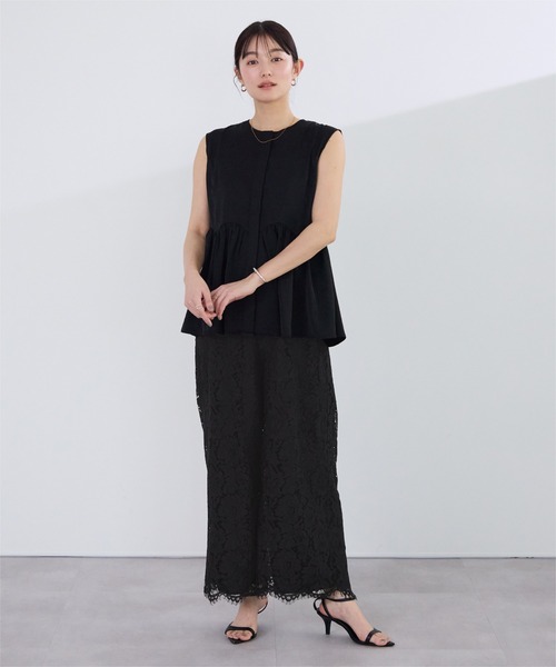 ur's（ユアーズ） パンツ レースワイドパンツ レディース : ZOZOTOWN