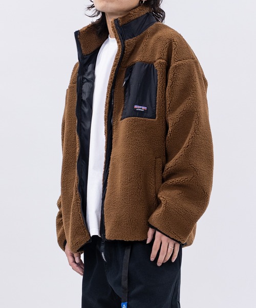 「GERRY」 ナイロンブルゾン MEDIUM ベージュ メンズ_画像3