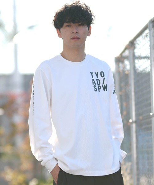 adidas（アディダス） adidas tシャツ 長袖 Tシャツ ロンT M VERBIAGE