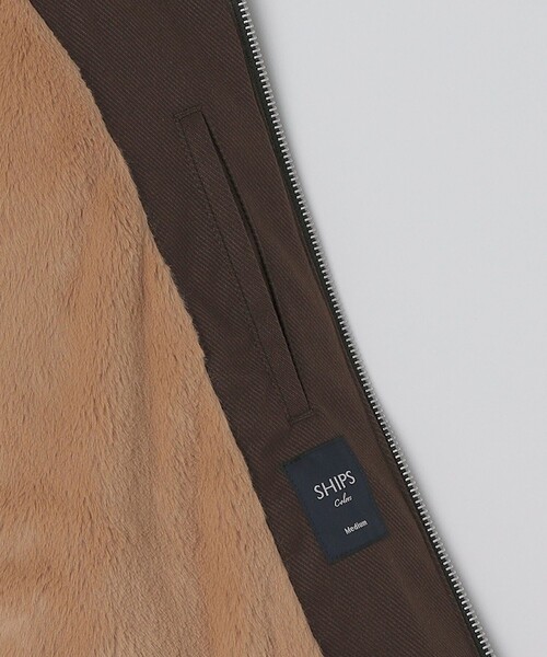 「SHIPS Colors」 ブルゾン X-LARGE ブラウン メンズ_画像8