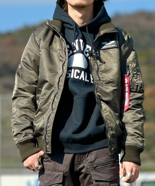 Alpha Industries（アルファ・インダストリーズ） ブルゾン L オリーブ 