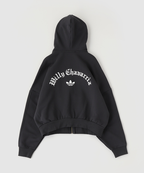 フォロワー様価格　WILLY CHAVARRIA 　オーバーサイズ　パーカー Adidas x Willy Chavarria コットンパーカー | ブラック | FARFETCH JP