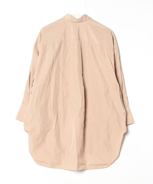 「EFFE BEAMS」 長袖シャツ - ブラウン レディース_画像2