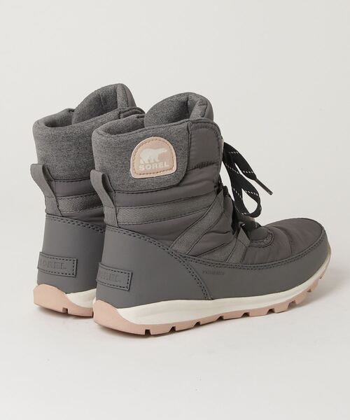 「SOREL」 ショートブーツ 23cm グレー レディース_画像2