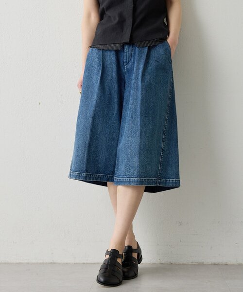THE PAUSE ハーフパンツ ワイドパンツ パンツ 「THE PAUSE」タック