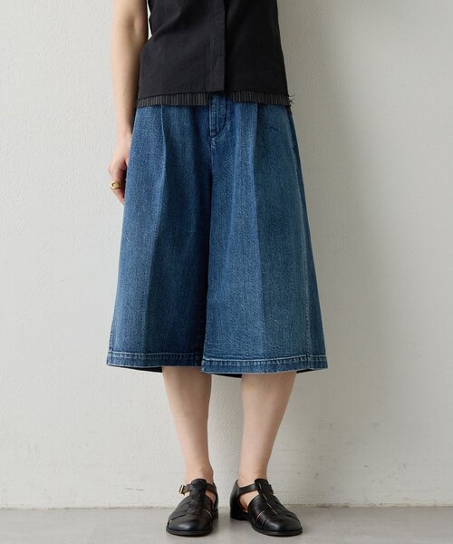 THE PAUSE ワイドパンツ ハーフパンツ パンツ 短パン 「THE PAUSE