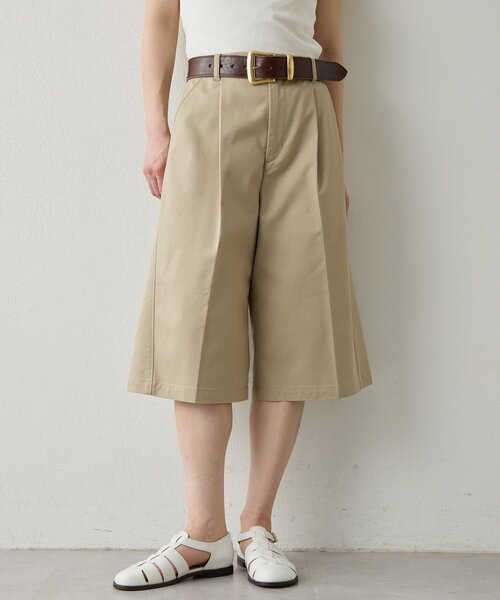THE PAUSE ハーフパンツ ワイドパンツ パンツ 「THE PAUSE」タック