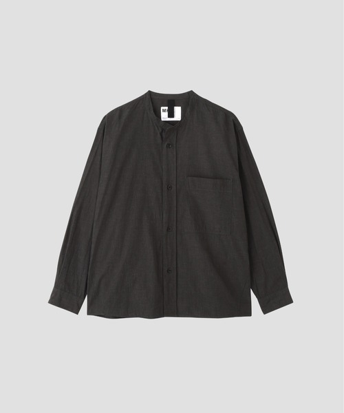 MHL.（エムエイチエル） シャツ WASHED DRY COTTON LINEN メンズ