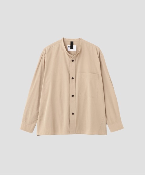 MHL.（エムエイチエル） シャツ WASHED DRY COTTON LINEN メンズ