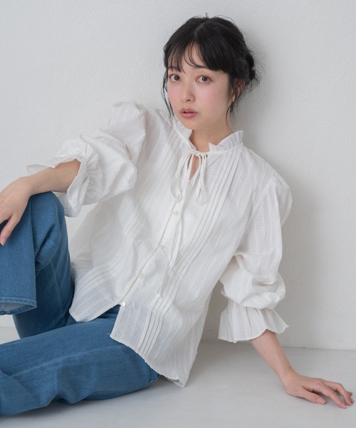 試着のみ✨ボッシュ✨ブラウス MISCH MASCH（ミッシュマッシュ） ブラウス シャツ 2026春夏新作 WEB