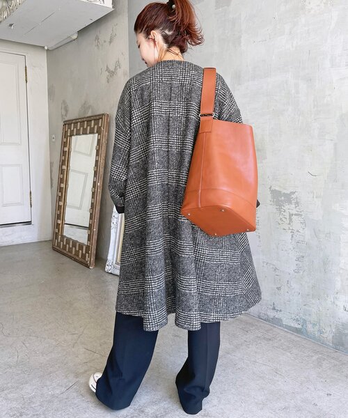 「Spick \u0026 Span」 ノーカラーコート 38 ブラック レディースの画像