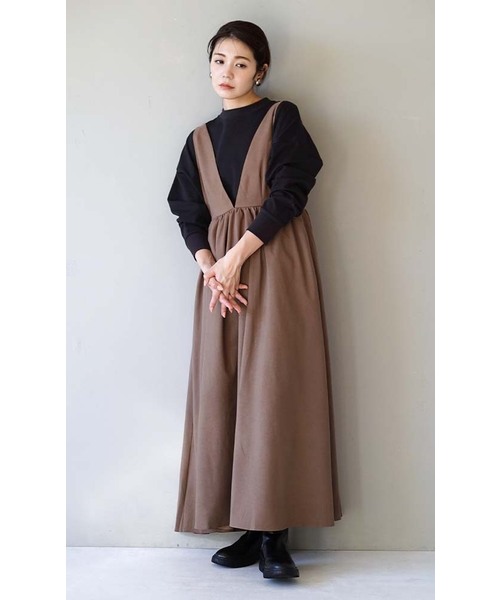 「e-zakkamania stores」 サロペットスカート M ブラック レディース_画像4