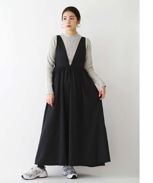 「e-zakkamania stores」 サロペットスカート M ブラック レディース_画像8