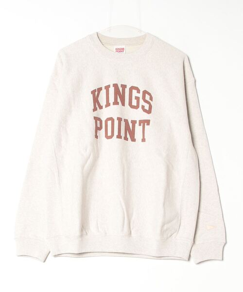 「SHIPS」 スウェットカットソー LARGE ナチュラル メンズ_画像2
