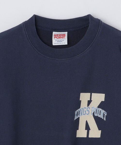 「SHIPS」 スウェットカットソー LARGE ナチュラル メンズ_画像4