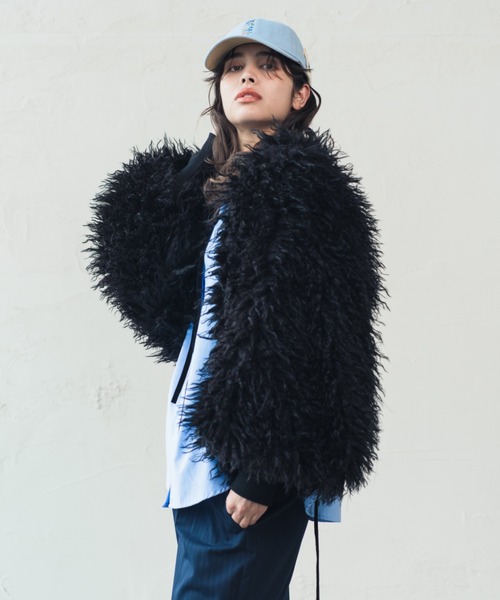 「ORIENT MILLINERY」 ボレロ FREE ブルー レディースの画像