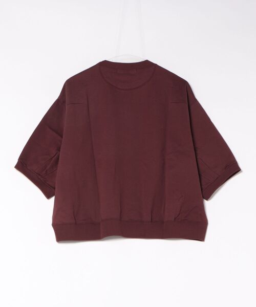 tシャツ バンダナパッチワークカットジャカード＋ハイゲージミニ裏毛カットソー レディースの画像
