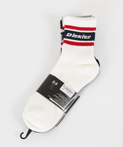 Dickies（ディッキーズ） 靴下 「Dickies / ディッキーズ」3Pライン