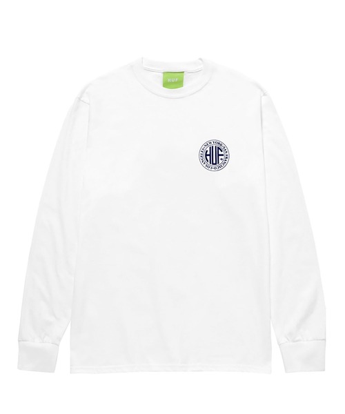 「HUF」 長袖Tシャツ LARGE ホワイト メンズ_画像2