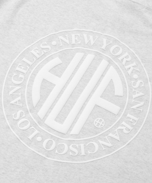 「HUF」 長袖Tシャツ LARGE ホワイト メンズ_画像9