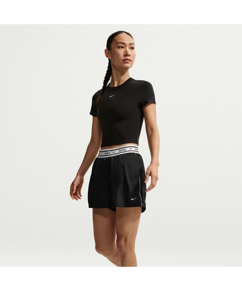Nike ブラック プリーツスカート ショートパンツ付き NIKE（ナイキ） パンツ WS NSW OFFLN WVN STN ショート レディース