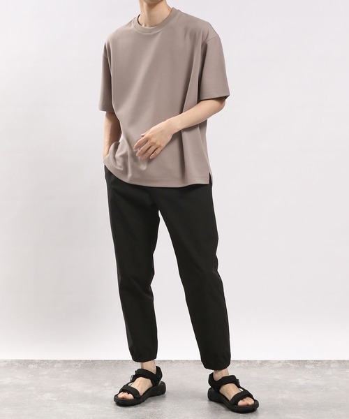 「GLOBAL WORK Smile Seed Store」 イージーパンツ LARGE 杢グレー メンズ_画像6