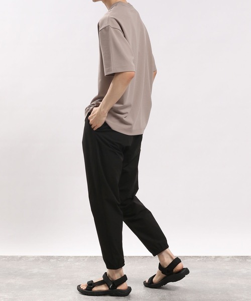 「GLOBAL WORK Smile Seed Store」 イージーパンツ LARGE 杢グレー メンズ_画像8