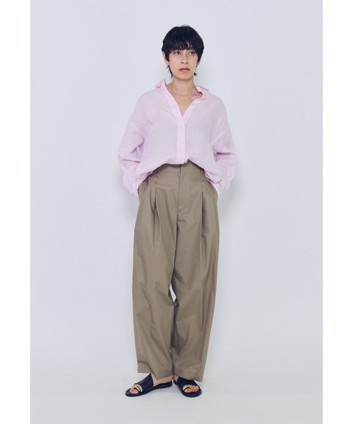 ワイドパンツ パンツ チンツシェルチェーンパンツ レディースの画像