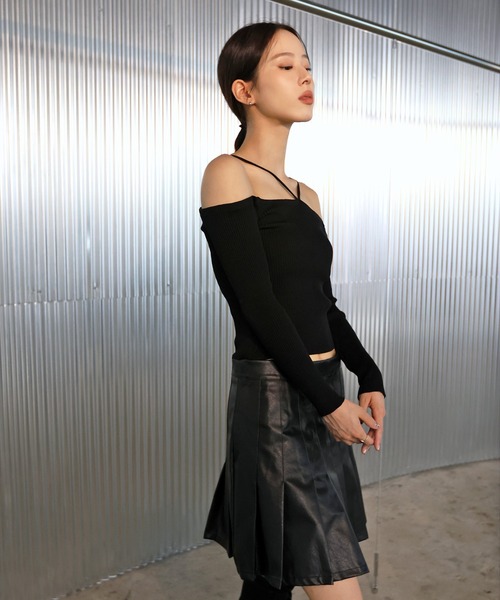 「FOLLOWIN」 「a.s.s」セットアップ SMALL ブラック レディース_画像8
