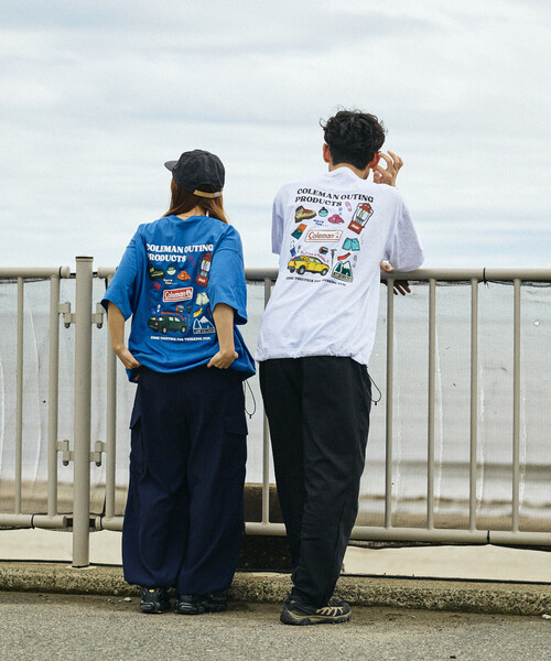 tシャツ Coleman/コールマン 別注 Trekking Goods バックプリント スピンドルTシャツ メンズ | Coleman | 04