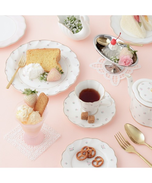 Francfranc（フランフラン） 食器 クラシックローズ プレート SS
