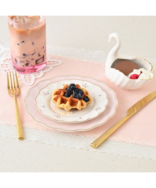 Francfranc（フランフラン） 食器 クラシックローズ プレート SS